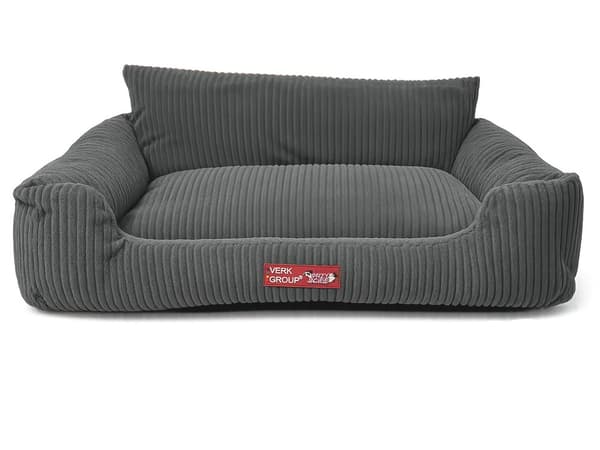 Hund- och kattbädd liten halkfri Dark grey