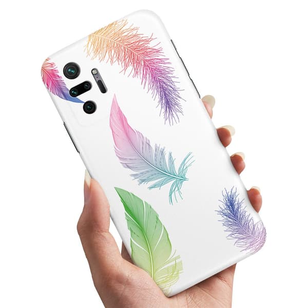 Deksel / Mobildeksel til Xiaomi Redmi Note 10 Pro - Fjær