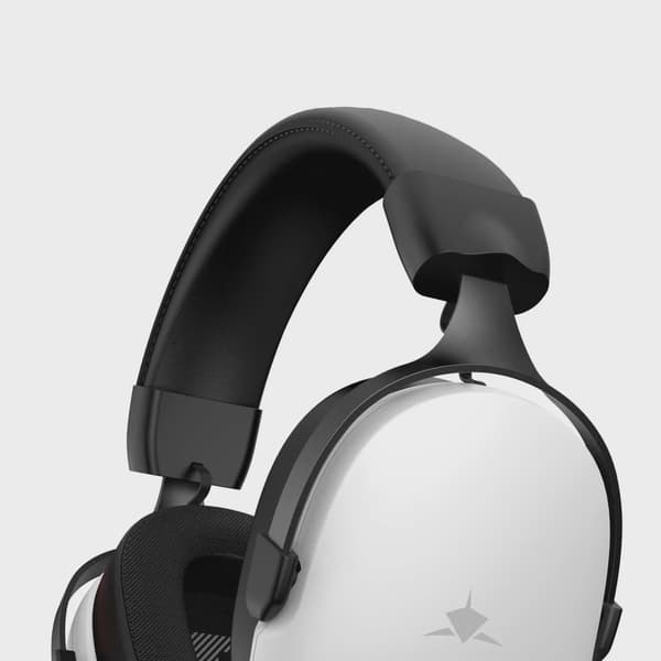 White Shark FOX Over-Ear Gaming Headset Vit/Svart