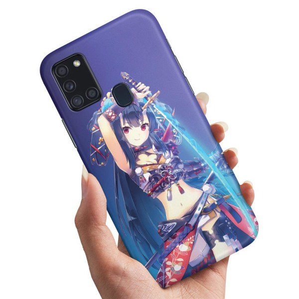 Samsung Galaxy A21s - Kuoret/Suojakuori Anime