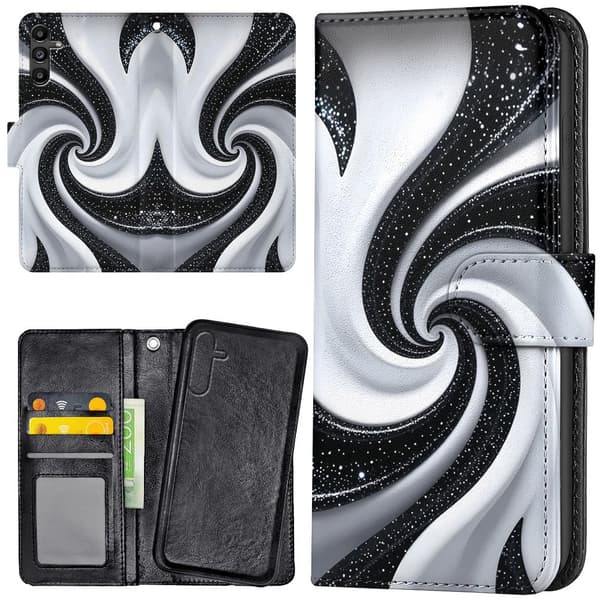 Samsung Galaxy S24 FE - Lommebok Deksel Swirl