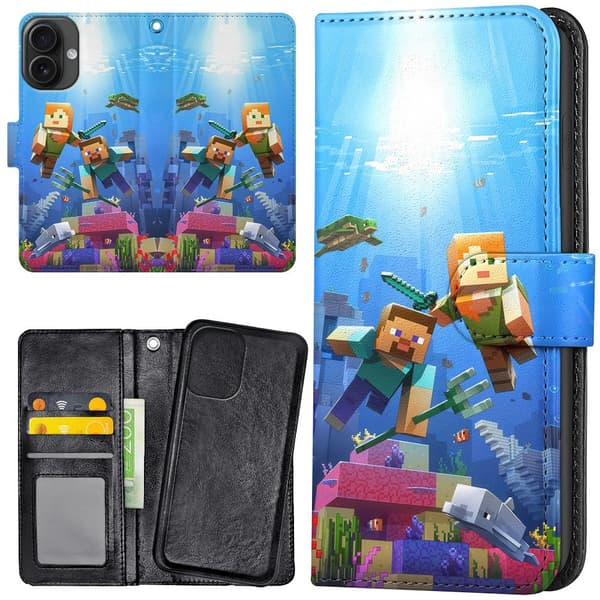 iPhone 16 - Lompakkokotelo/Kuoret Minecraft