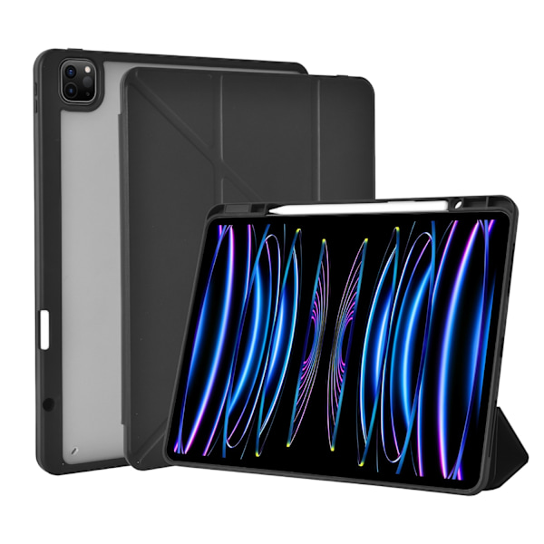iPad 10.2 (2022) Fodral/Skal med Stativ Black