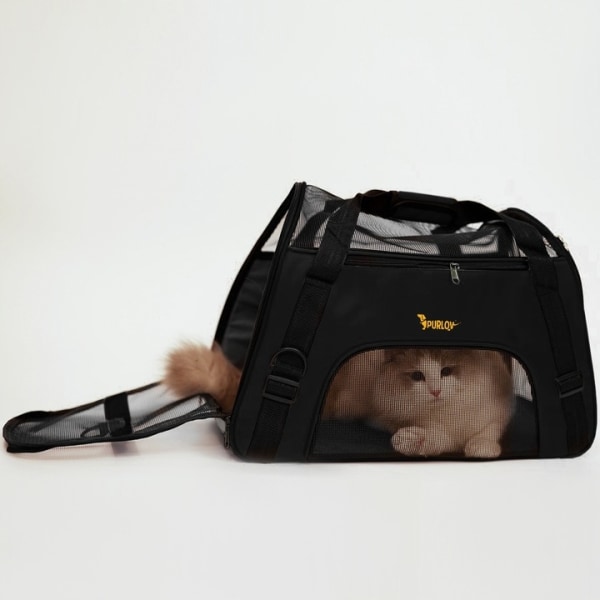 Transportväska för Husdjur / Resväska - Katt, hund, kanin Svart