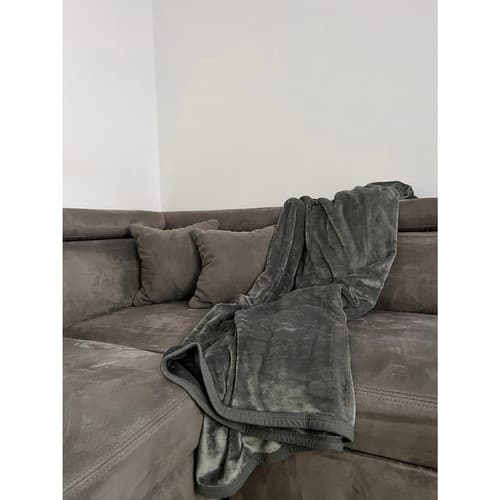 Tyk Tæppe - 1,6x2m Grey