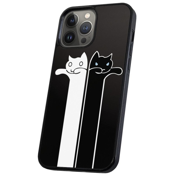 iPhone 14 Pro Max - Deksel/Mobildeksel Avlange Katter