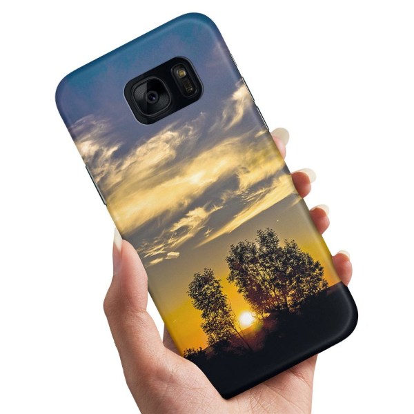 Samsung Galaxy S6 - Cover/Mobilcover Sunset
