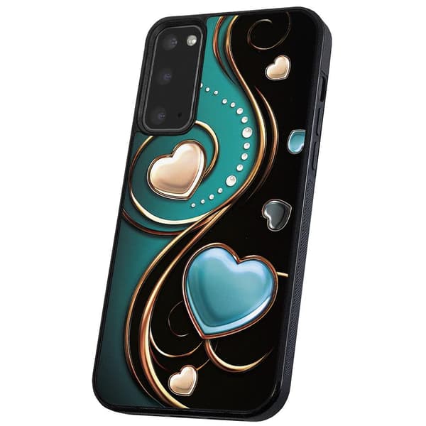 Samsung Galaxy S20 FE - Cover/Mobilcover Hjerter