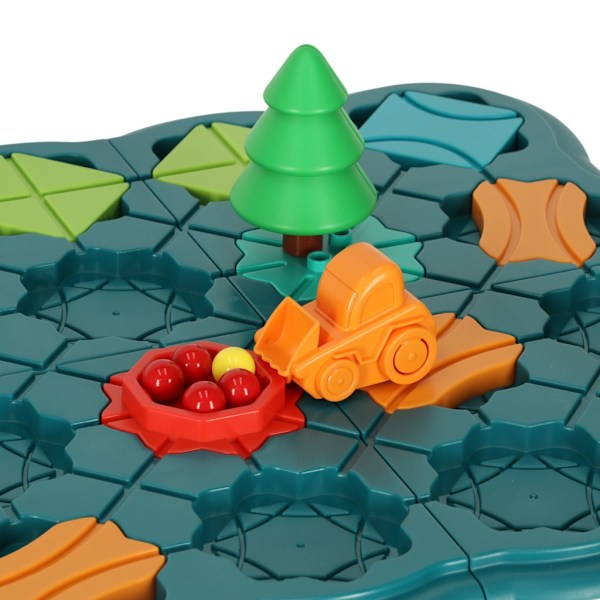 Pussel brädspel labyrint hinderbana 56el