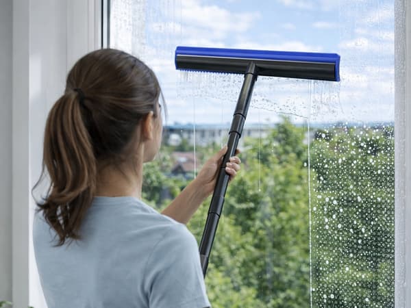 Silikonkvast med skaft 120 cm Blue