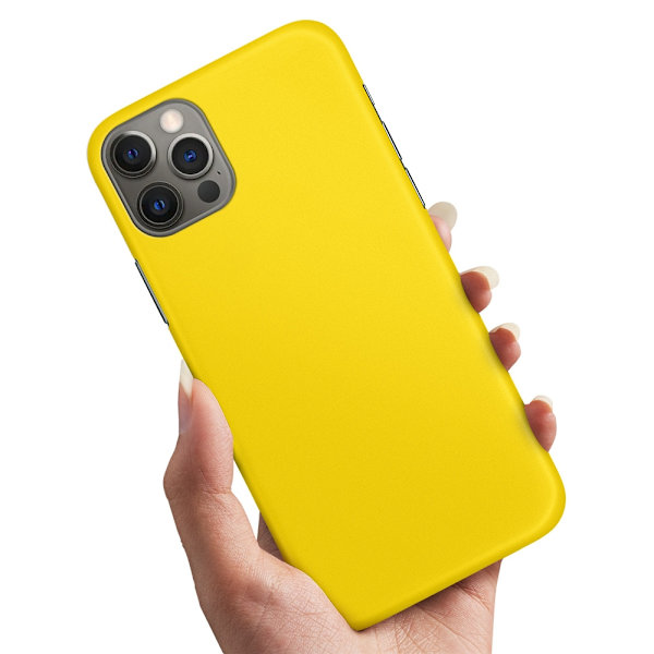 iPhone 15 Pro Max - Deksel/Mobildeksel Gul