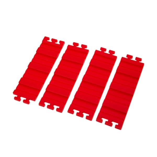 Formbar bakeform / kakeform i silikon - Justerbar Red