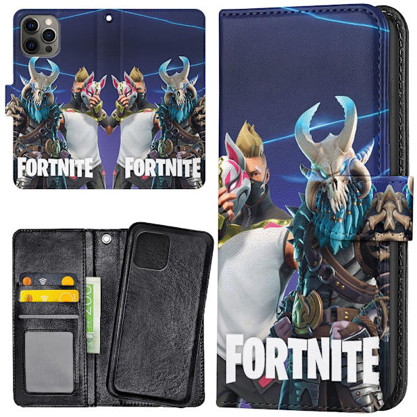 iPhone 13 Pro - Lompakkokotelo/Kuoret Fortnite Multicolor