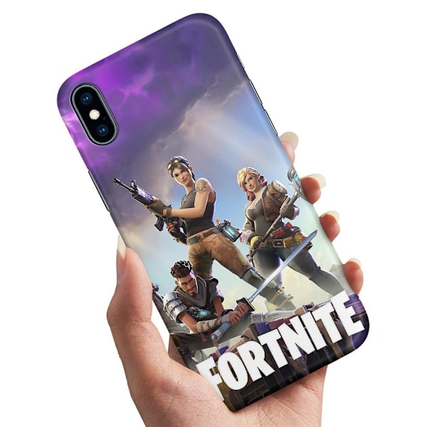 iPhone X/XS - Deksel/Mobildeksel Fortnite