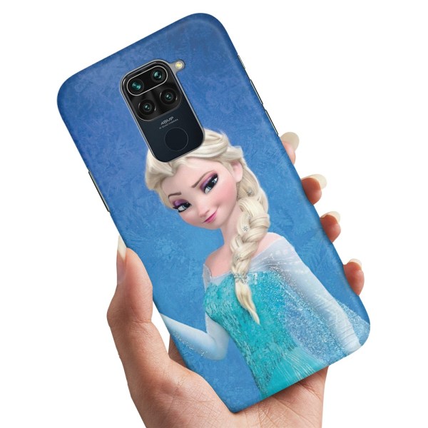 Xiaomi Redmi Note 9 - Deksel/Mobildeksel Frozen Elsa