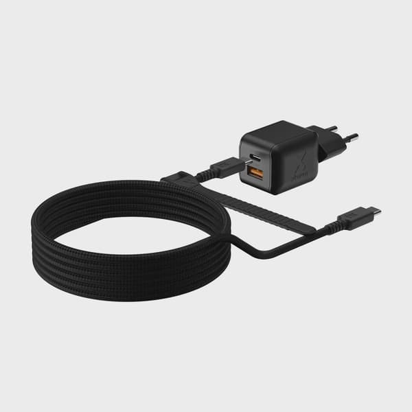 Xtorm 45W GaN3 NextGen Hemladdare USB-C/A GRS Svart