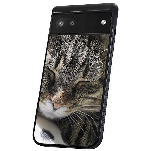 Google Pixel 6 - Deksel/Mobildeksel Sovende Katt