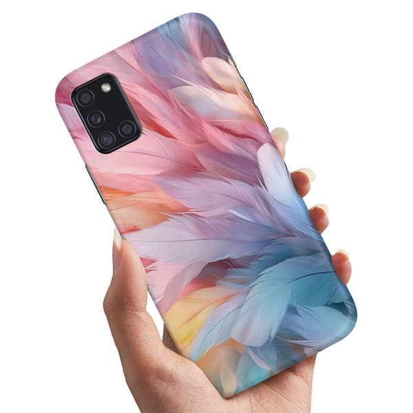 Deksel / Mobildeksel til Samsung Galaxy A31 - Feathers