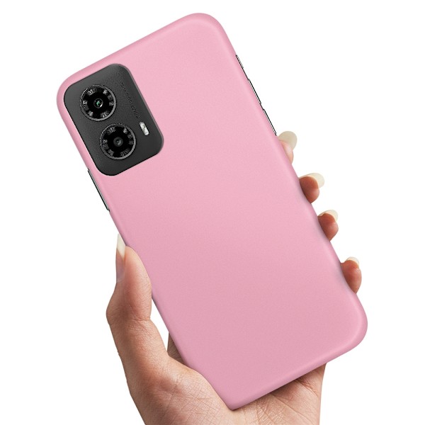 Motorola Moto G54 5G - Cover/Mobilcover Lysrosa