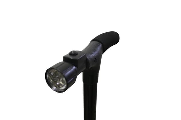 Promenadkäpp ergonomisk + LED