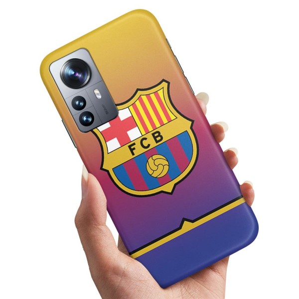 Xiaomi 12 Pro - Cover/Mobilcover FC Barcelona Multicolor