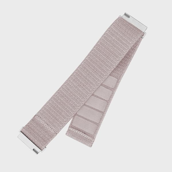 FIXED Nylonrem för Smartwatch Universal 20 mm Rosa Guld