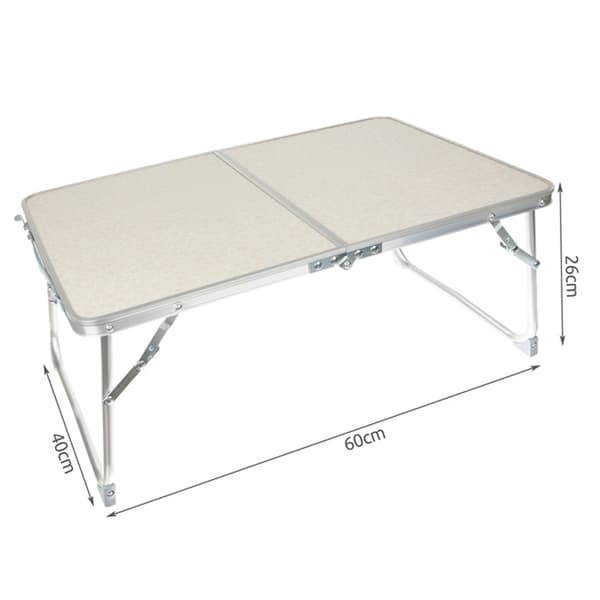 Sammenklappeligt bord / Campingbord - 60x30cm