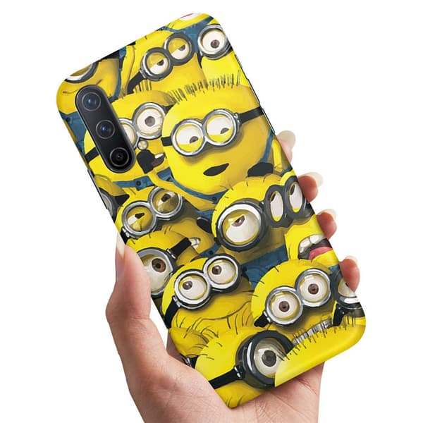 Deksel / Mobildeksel til OnePlus Nord CE 5G - Minions Multicolor