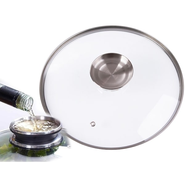 13L Gryta med lock – Non stick beläggning – Induktionshäll