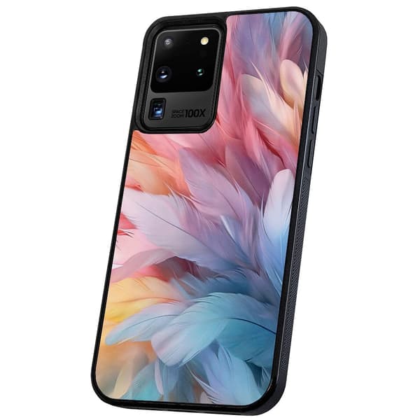 Samsung Galaxy S20 Ultra - Deksel/Mobildeksel Feathers