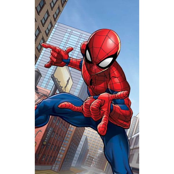 Spiderman City Glider Handduk, Ansiktsduk 30x50 cm