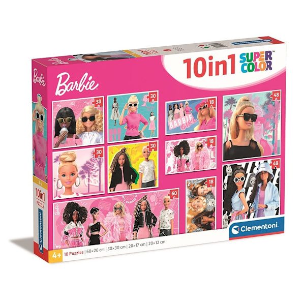 Barbie Girl 10-i-1 pussel