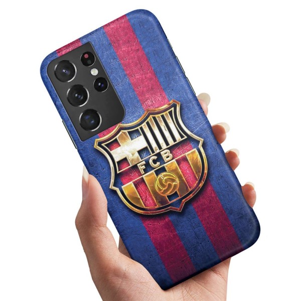 Samsung Galaxy S21 Ultra - Cover/Mobilcover FC Barcelona
