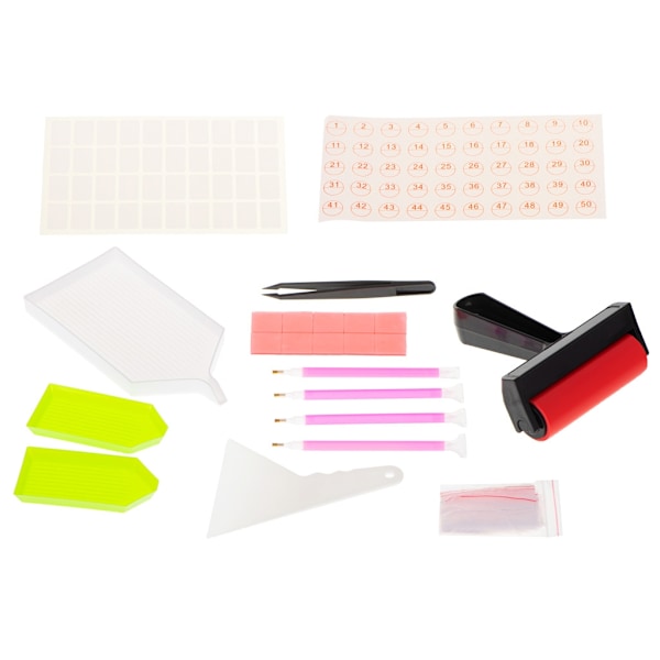 Diamantmålning Broderitillbehör Set