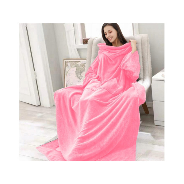 Teppe med Ermer Pink