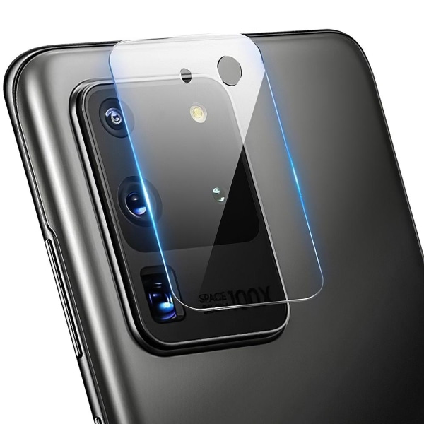 2 kpl Samsung Galaxy S20 Ultra - Näytönsuoja Kamera - Karkaistua Transparent