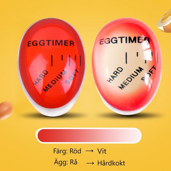 Eggetimer / Timer til Egg - Se når eggene er perfekt kokt