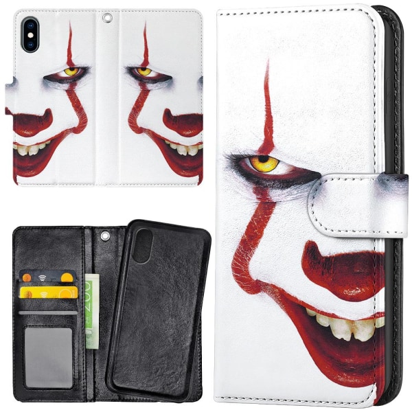 iPhone XS Max - Plånboksfodral/Skal IT Pennywise