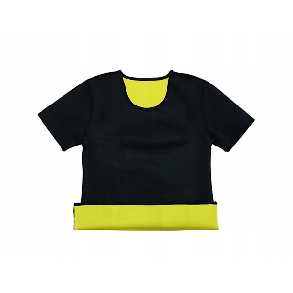 Kortermet Kompresjonsskjorte / Fitness-skjorte Neopren – T-shirt Dame Black XL