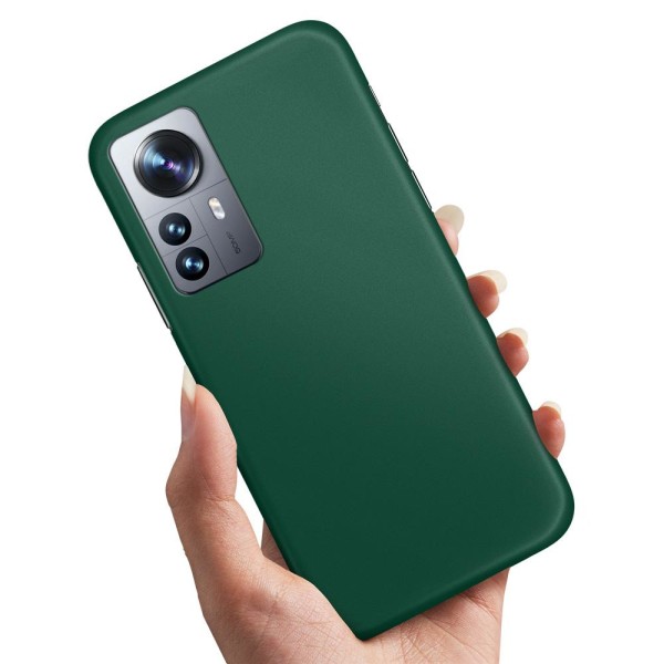 Xiaomi 12 Pro - Cover/Mobilcover Mørkgrøn Dark green
