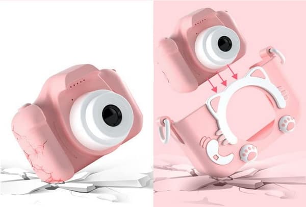 Digitalkamera / Kamera för Barn - Barnkamera Rosa