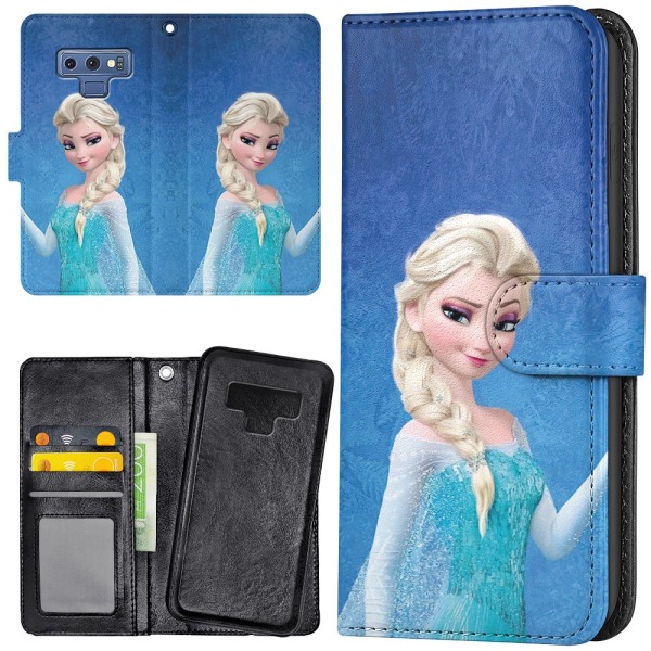 Samsung Galaxy Note 9 - Lompakkokotelo/Kuoret Frozen Elsa