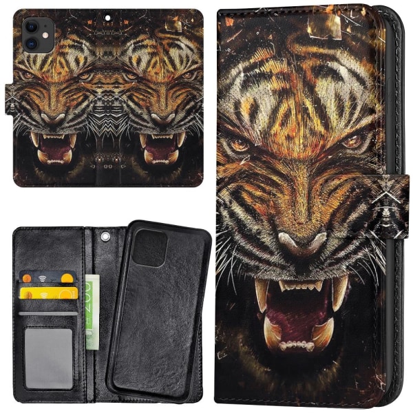 iPhone 12 Pro - Mobiltaske Roaring Tiger