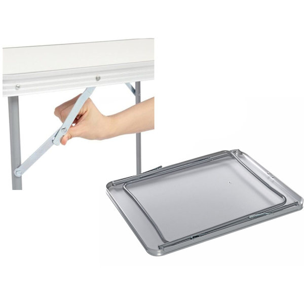 Hopfällbart Bord - Trädgårdsbord / Utebord - 80x60 cm