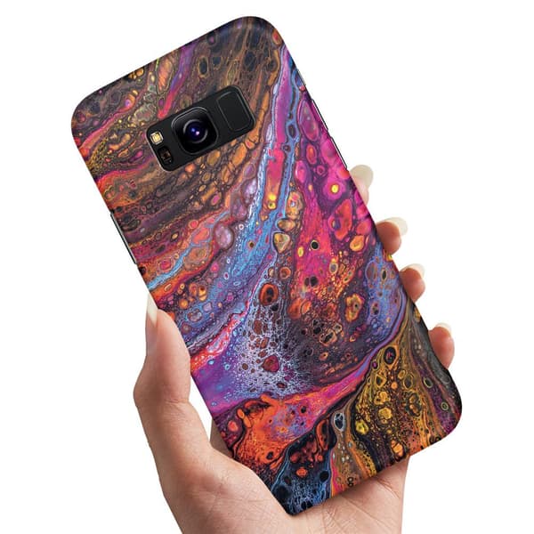 Deksel / Mobildeksel til Samsung Galaxy S8 - Psykedelisk