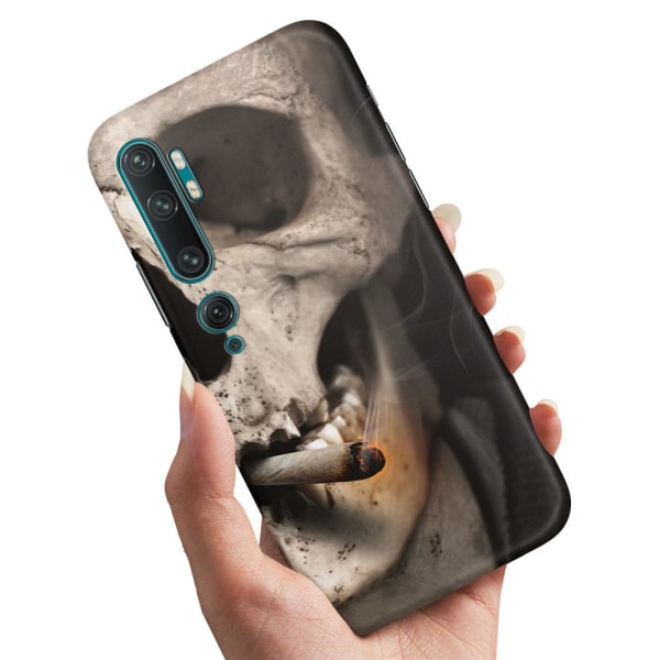 Xiaomi Mi Note 10/10 Pro - Deksel/Mobildeksel Smoking Skull
