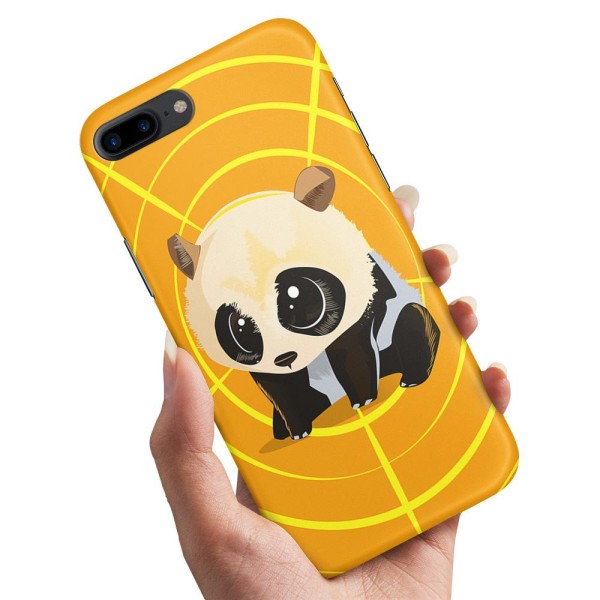 iPhone 7/8 Plus - Deksel/Mobildeksel Panda