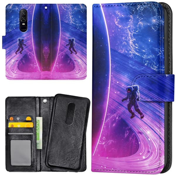 OnePlus 7 - Lompakkokotelo/Kuoret Space