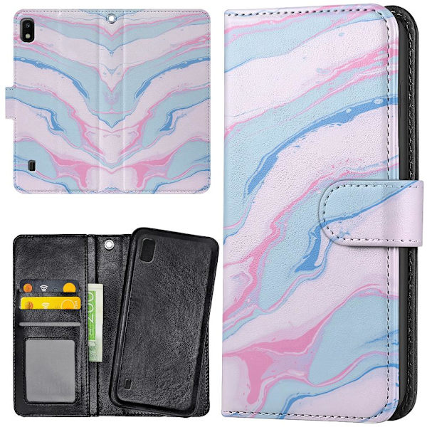 Samsung Galaxy A10 - Mobilcover/Etui Cover Marmor