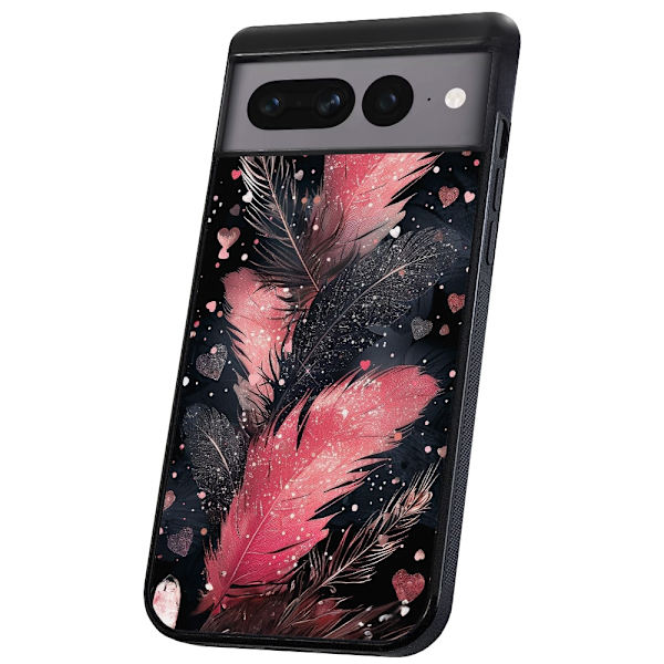 Google Pixel 8 Pro - Deksel/Mobildeksel Feathers